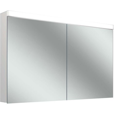 LOW plus 15 LED armoire de toilette, 2 portes 65/65cm,