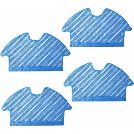 Chiffons de nettoyage de rechange compatibles avec le robot aspirateur Ecovacs Deebot OZMO 900, 4 pièces (1/3)
