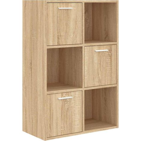 Maison Exclusive - Lagerschrank Sonoma-Eiche 60x29,5x90 cm Holzwe (1/5)