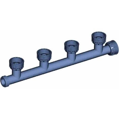 Collecteur PVC 1 Pouce, Distributeur 4 Sorties, Raccord Plomberie (1/5)