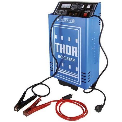 Chargeur booster 230V 5500W – Courant jusqu'à 63A – Câble 1m60 – Pinces 18cm pour gros véhicules – Awelco (1/4)