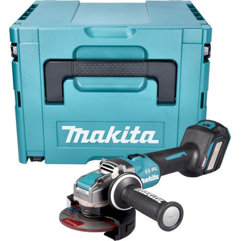 Makita GA 041 GZ01 Meuleuse d'angle sans fil 40 V max. 125 mm X-LOCK Brushless + Makpac - sans batterie, sans chargeur