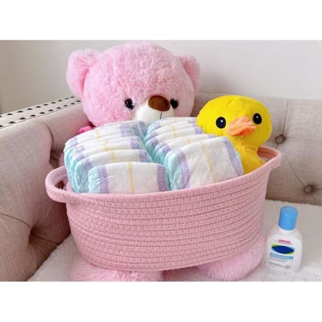 Panier cadeau avec sac cadeau et rubans - Petite étagère de rangement en corde tressée - Paniers cadeaux vides - Boîte de (1/3)