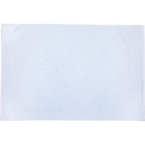 Asciugamano in spugna per hotel, 50x70 cm, 530 g/m2, 100% cotone.