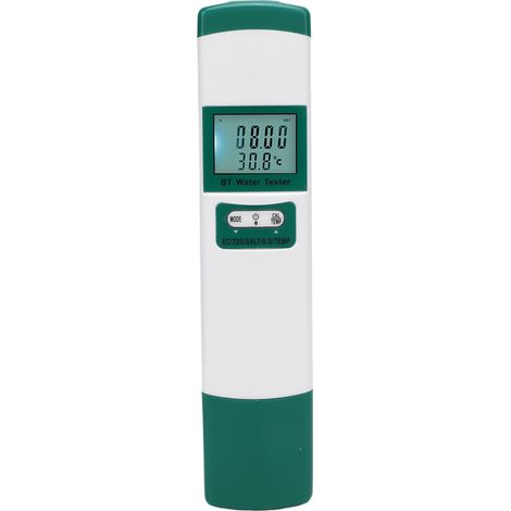 Testeur de qualité de l'eau précis Bluetooth numérique 5 en 1 EC TDS sel SG testeur de température pour Aquariums potables Tuya