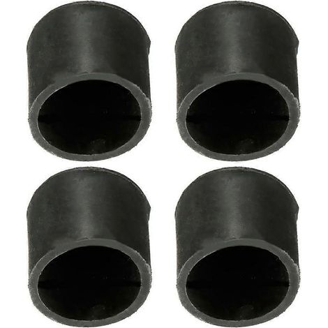 Lot de 8 patins en caoutchouc (25 mm), adaptés aux pieds de table et de chaise ronds de 16, 19, 22, 25, 32, 40 et 50 mm. (1/5)