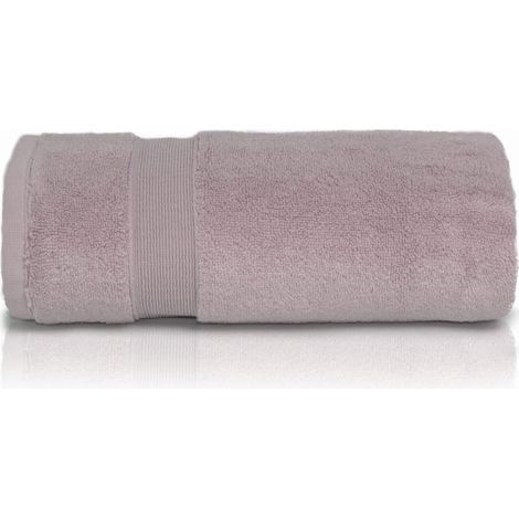 Toalla Rocco rosa de 70x140 cm, 600 g, 100% algodón. (1/5)