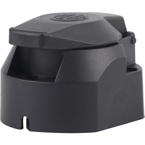 [Prise de remorque] - [Prise 7 broches] - [Imperméable] Socket pour véhicules tractés RV, matériel ABS et cuivre (1/5)
