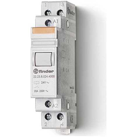 Rel茅 inst. 20A 24V CC FINDER 222390244000