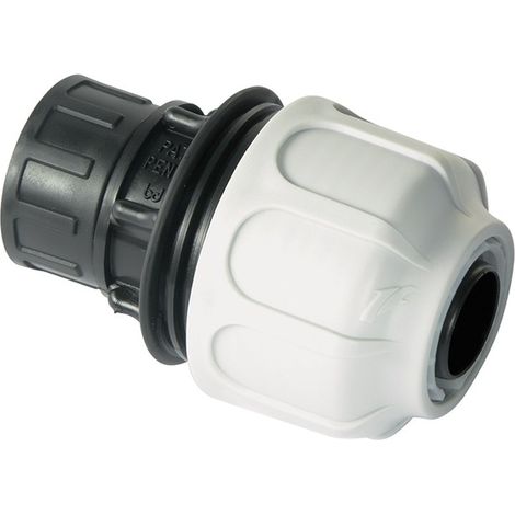 Giunto femmina diritto in pp ghiera mobile guarnizione in epdm Diametro: 1"1/2 x 40 mm (1/3)