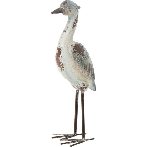 Statue Oiseau d'Extérieur "Basil" 51cm Bleu