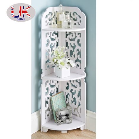 3 Tier Shelving Corner Shelves Living Room Furniture