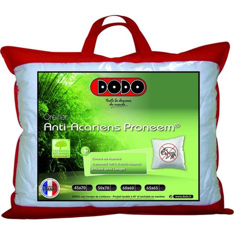 Oreiller moelleux antiacariens Proneem® Fibre VOLUPT'AIR® Dodo - Oreiller 50 x 70 cm - - (1/5)