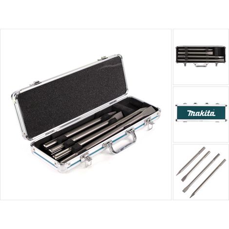 Werkzeug für Rohbau Makita d-42466 SDS-Max 4 Teile (1/5)