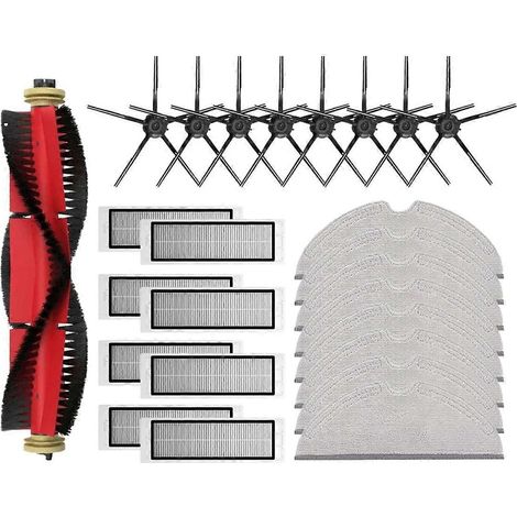 Accessoires pour balais à franges à brosse latérale rotative --- (1/5)