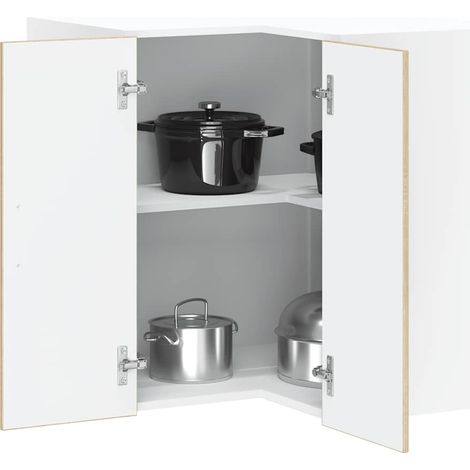 Küchen-Eckhängeschrank Kalmar Sonoma-Eiche Holzwerkstoff