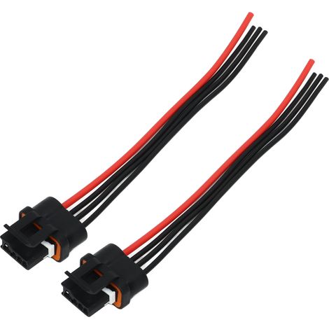 2 connecteurs 4 voies 88860484 réparation fil flexible résistant haute température remplacement pour CHRYSLER 1984 (1/5)