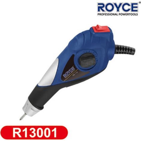 STYLO ÉLECTRIQUE GRAVURE CUTTER GRAVURES ÉCRITURE MÉTAUX FER ROYCE R13001