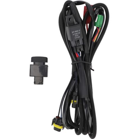 Cablaggio con relè per fendinebbia a LED da 40 A per J10, X-Trail T31, D40, Pathfinder R51 e altri modelli (1/5)
