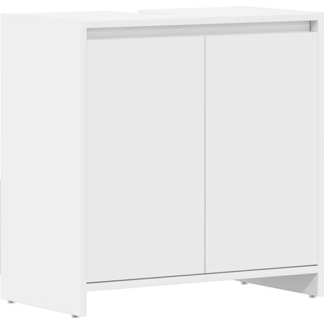 Maison Exclusive - Badezimmerschrank Weiß 60x33x61 cm Holzwerksto