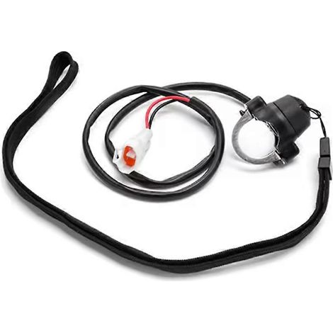 Motorrad-Not-Aus-Schalter mit Magnetkappe und Handschlaufe (Ein/Aus) für HONDA YAMAHA KAWASAKI SUZUKI (1/5)