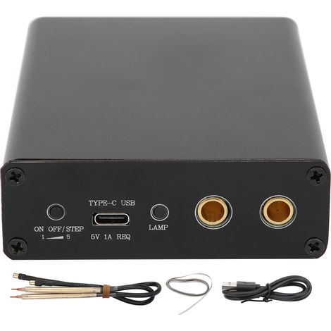 Soudeuse par points portable avec pinces de soudage pour batterie lithium 18650, feuille de nickel, usage domestique DIY (1/5)