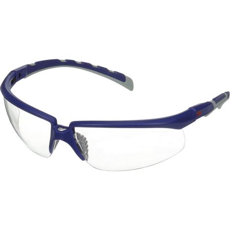 3M S2001AF-BLU Schutzbrille mit Antibeschlag-Schutz, mit Antikratz-Schutz, winkelverstellbar Blau, (1/5)