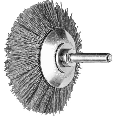PFERD TOOLS Kegelbürste ungezopft KBU Ø70x10mm Schaft-Ø6 mm Keramik-Filament-Ø 0,55 mm Korn 120 10 Stk (1/5)