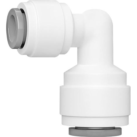 1 Pièces Refrigerateur Tuyau Connecteur, 3/8" vers 1/4" Coude à Connexion Rapide, RO Raccord de Filtre à Eau Pour Congélateur, Tuyau D'eau (1/5)