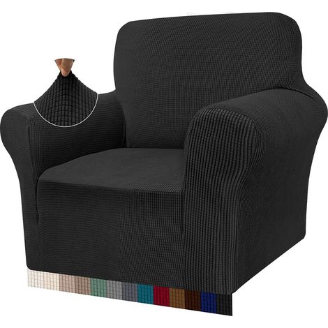 Modern jacquard sofa cover, elastic, for the living room, ideal as protection against dogs and pets (1/5)