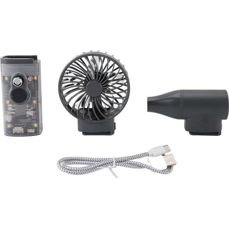 Mini souffleur à jet d'air rechargeable USB, multifonction, silencieux, 30 vitesses réglables, mini ventilateur turbo portable (1/5)