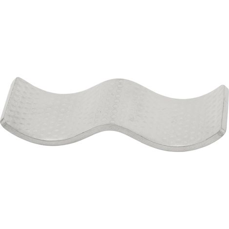 Porte-baguettes en acier inoxydable à double usage, antiadhésif et élégant, support pour baguettes, cuillère et fourchette, couleur argent. (1/5)