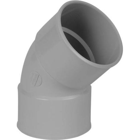NICOLL Coude ff 45° Ø80 gris