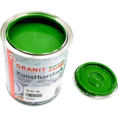 Peinture Vernis vert herbe RAL 6010 NOPOLUX WILCKENS GRANIT Bidon de 2,5 l
