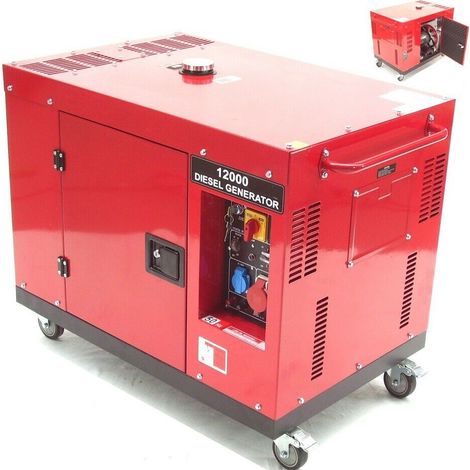 Diesel Stromerzeuger 12000 Notstromaggregat Aggregat 400V 230V Generator 06273 (1/5)