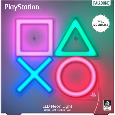 PLAYSTATION - PLAYSTATION - LAMPE MURALE NEON LED PALADONE PP13130PSVN