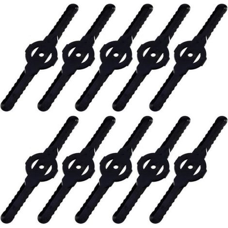 20pcs-lot Brush Cutter Blade Plastic Grass Trimmer Head Blades Electric Lawn Mower Garden Brushcutter Spare Parts (1/4)