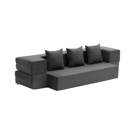 Canapé-lit pliant 3 en 1 fauteuil-lit convertible pliable avec 3 (1/5)
