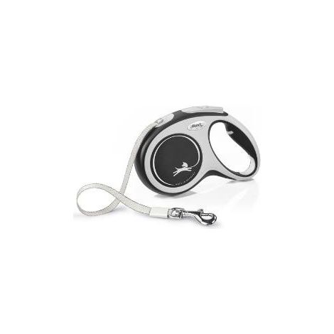 Correa para Perro Flexi NEW COMFORT 5 m Negro Talla M