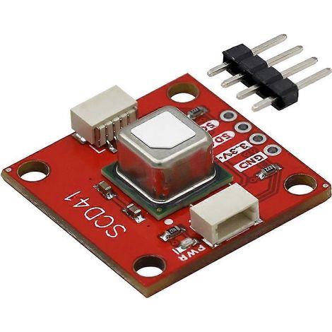 Module de capteur de gaz SCD41 : détection du CO2 (dioxyde de carbone), de la température et de l’humidité. Communication I2C. (1/5)