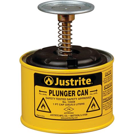 Humecteur Acier Galvanisé Justrite, 1L ( Prix pour 1 )