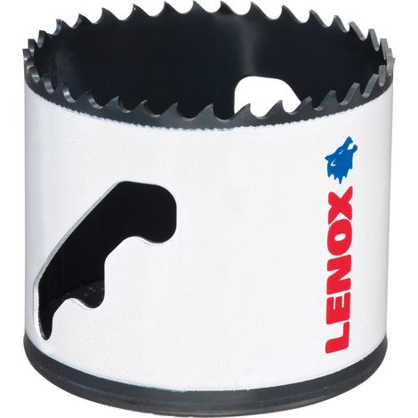 Lenox Speed Slot Hole Saw - 54mm Diameter, 40mm Cutting Depth, Heavy-Duty Steel, Model 3003434L
