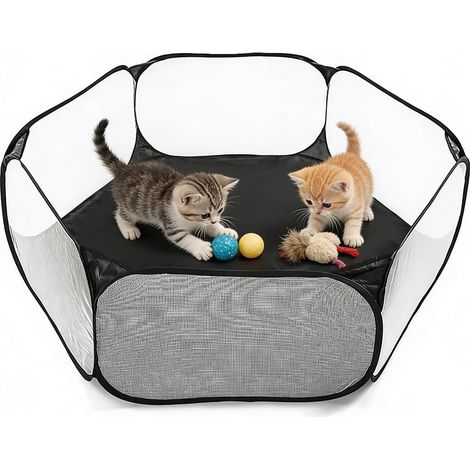 Enclos pliable pour petits animaux, cochon d'Inde, lapin, chinchilla, chiot (1/5)