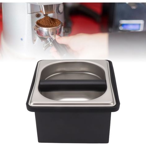 Großer Kaffeesatzbehälter, Edelstahlzubehör, gewerbliche Nutzung für Teestuben und Cafés, kleiner Kaffeesatzbehälter (1/5)