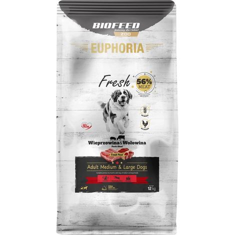 Biofeed Euphoria, taglia media e grande, per suini e manzi, 12 kg.