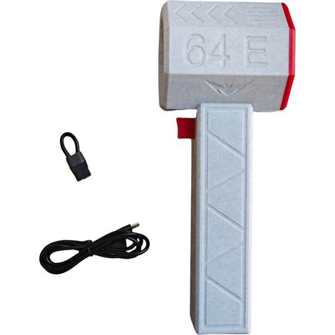 Ventilatore a getto portatile ad alta spinta da 1400 g, potente ventilatore con motore brushless da 64 mm, ventilatore turbo ad alta potenza per condotti, strumento per la pulizia della tastiera. (1/5)