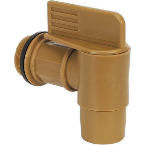 Sealey Drum Tap 2""BSP EPT Gasket Padlock Hole Hanging Hook For Buckets TP125
