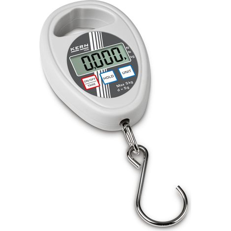 Kern Hängewaage HDB 5K5N+C kalibriert, Wägebereich 5 kg, Ablesbarkeit 5 g (1/2)