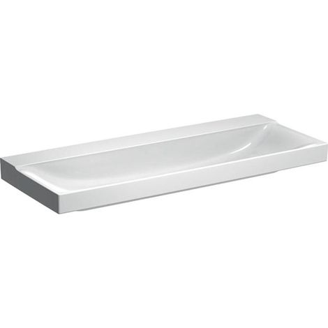 Geberit Xeno 2 Waschtisch ohne Hahnloch, ohne Überlauf, 120x48 cm (1/5)