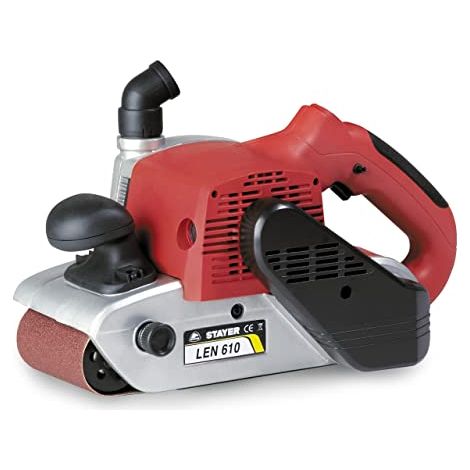 STAYER LEN 610-1200W 500ml/min 100x155mm Smerigliatrice con Sacco Raccolta Polvere (1/4)